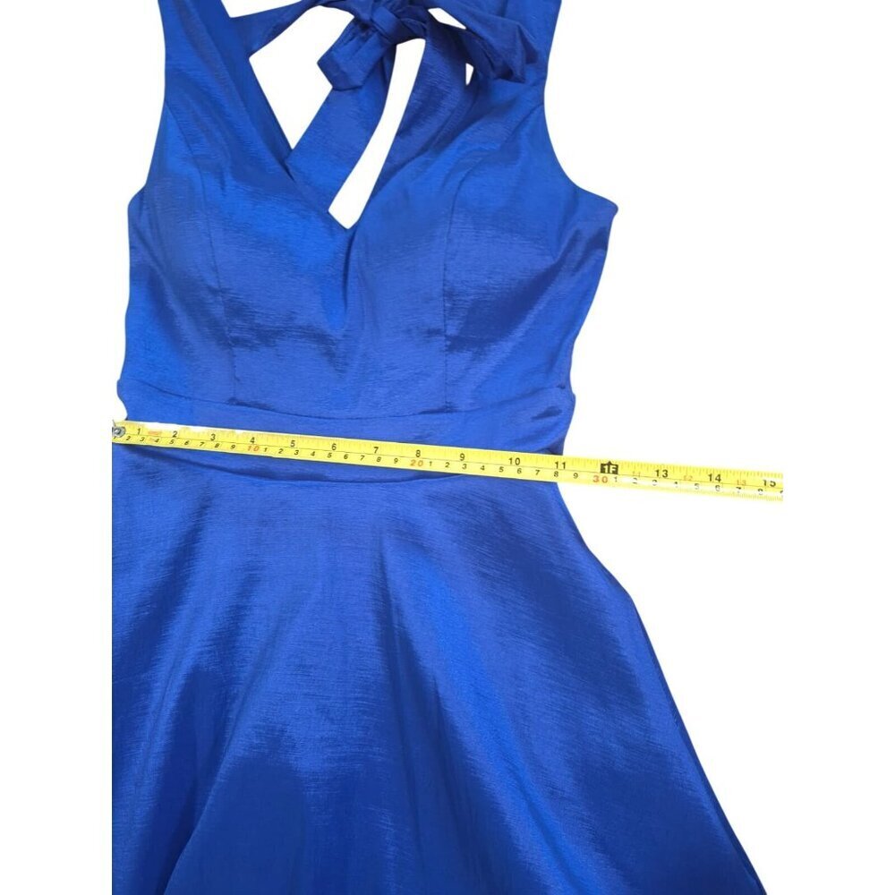 Jade Kristopher Womens Royal Blue Sleeveless Fit Flare Dress Size 3. - Picture 10 of 11